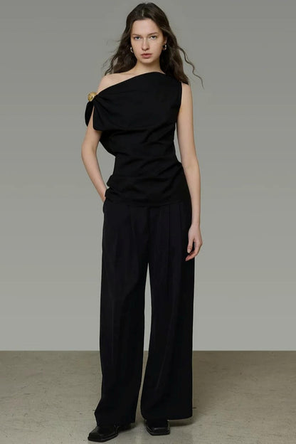 Off-Shoulder Slim Top