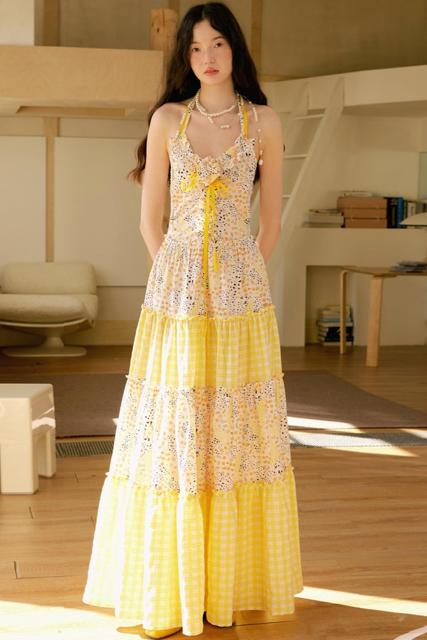 Sunshine Halter Dress
