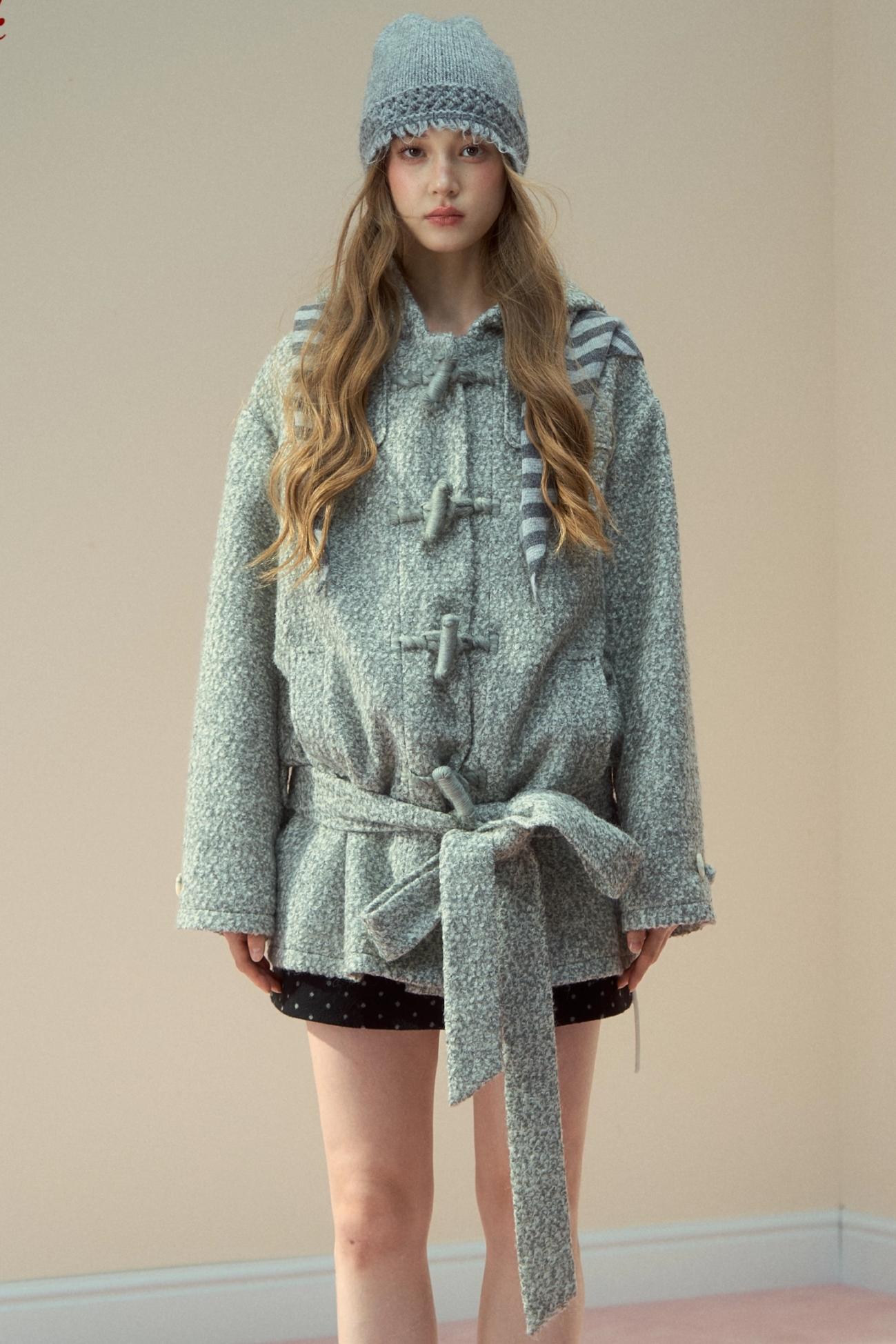 Collegiate Style Sheep Wool Jacket