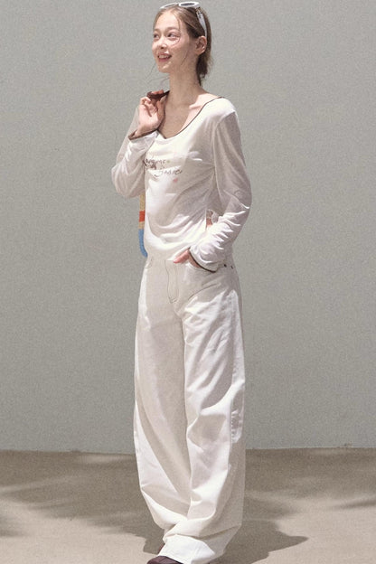 Tencel Blend Cowl Knit Top