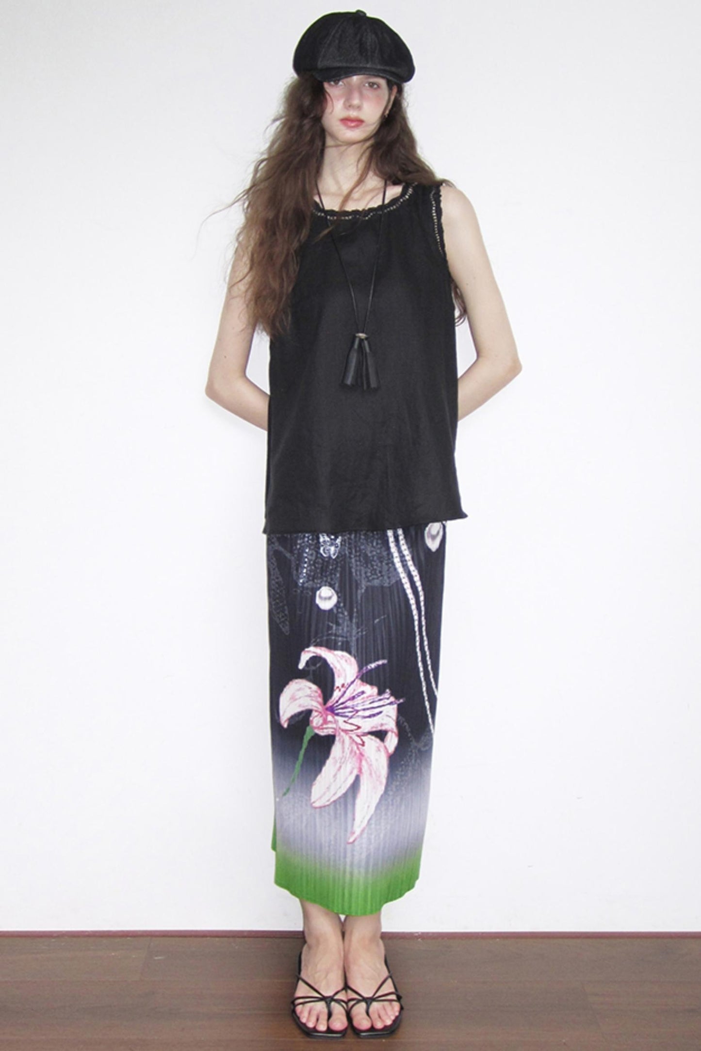 Flora Hemp Pleated Skirt Set-Up