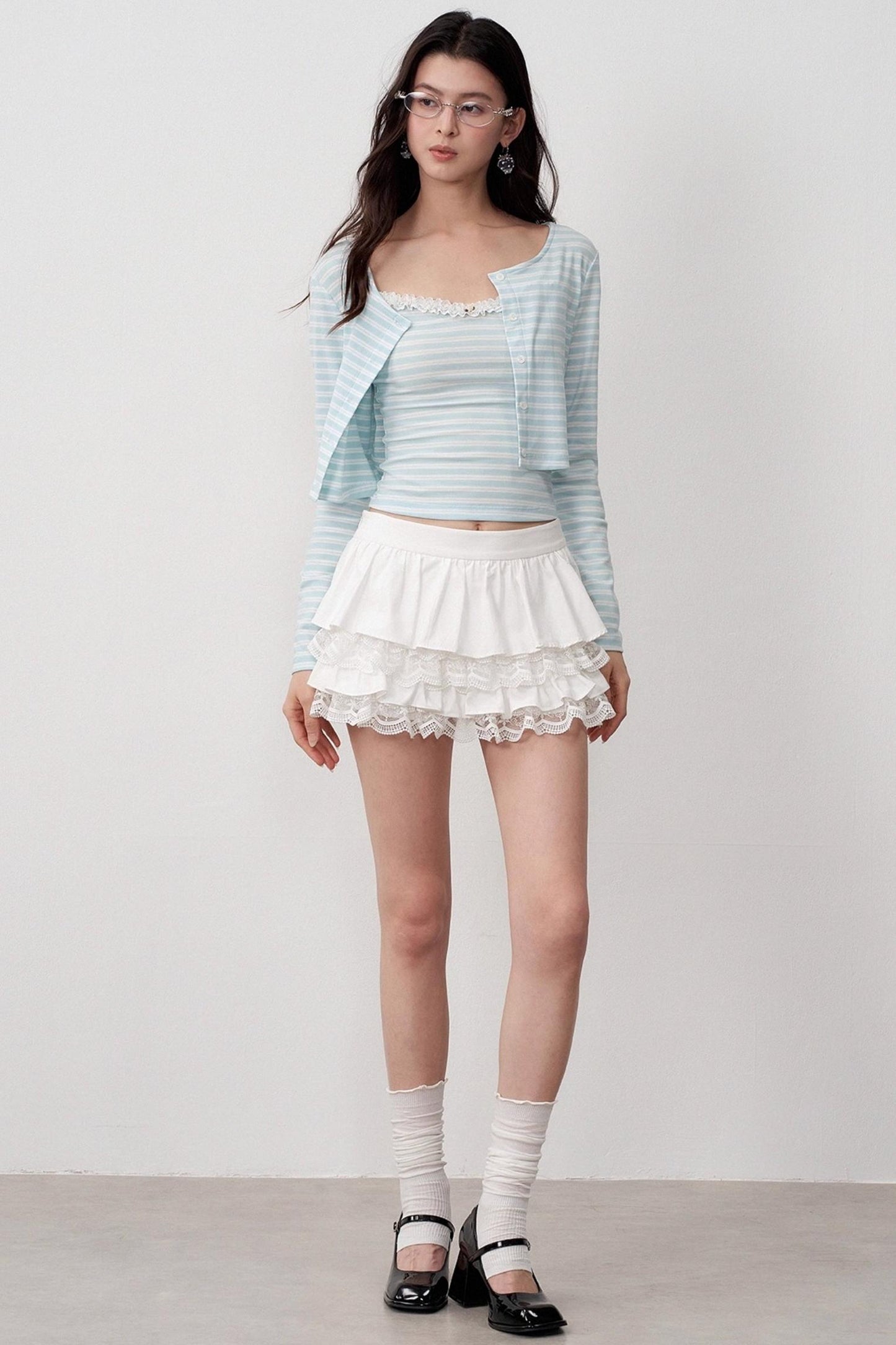 Classic Layered Style Jacket Set