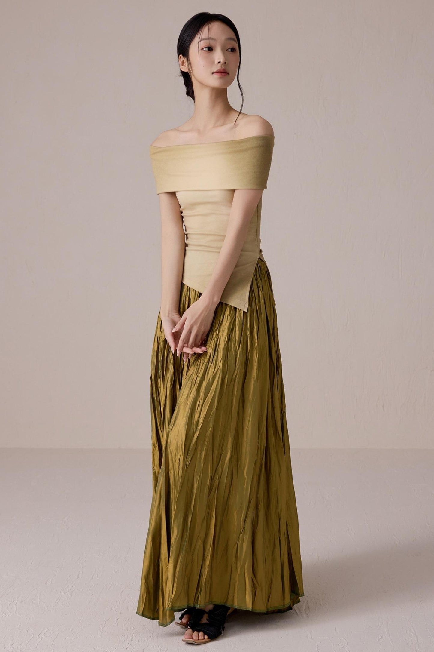 Asymmetrical Knit Top