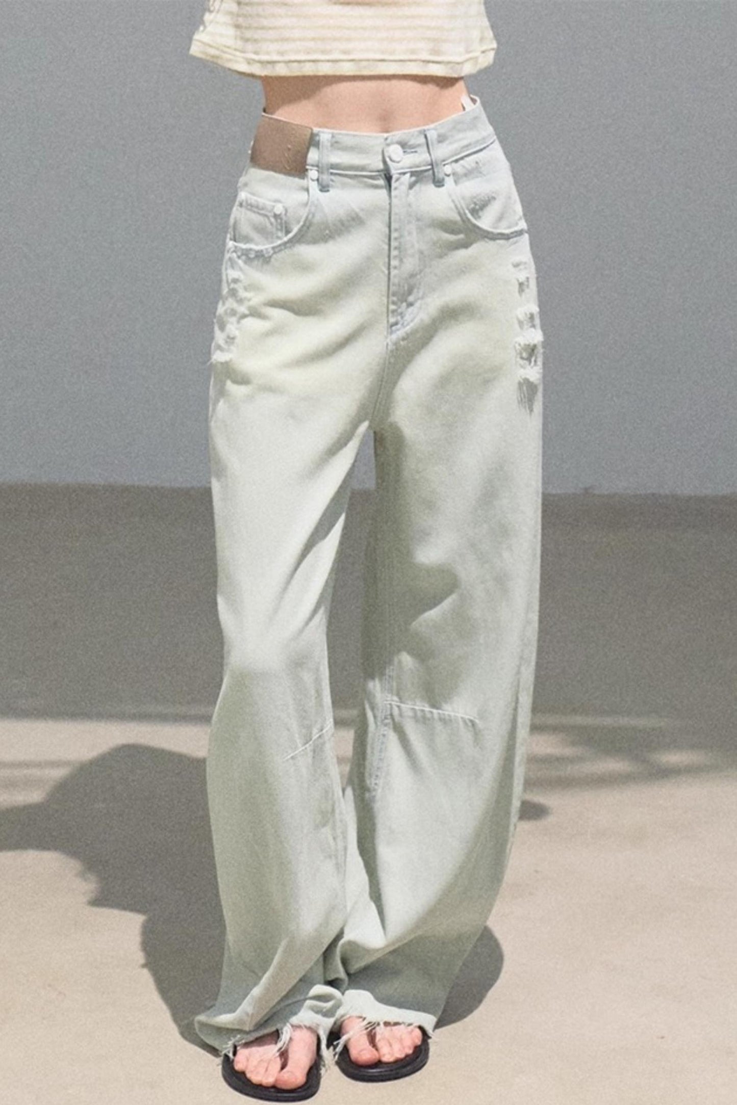 Angels Ripped Scimitar Jeans