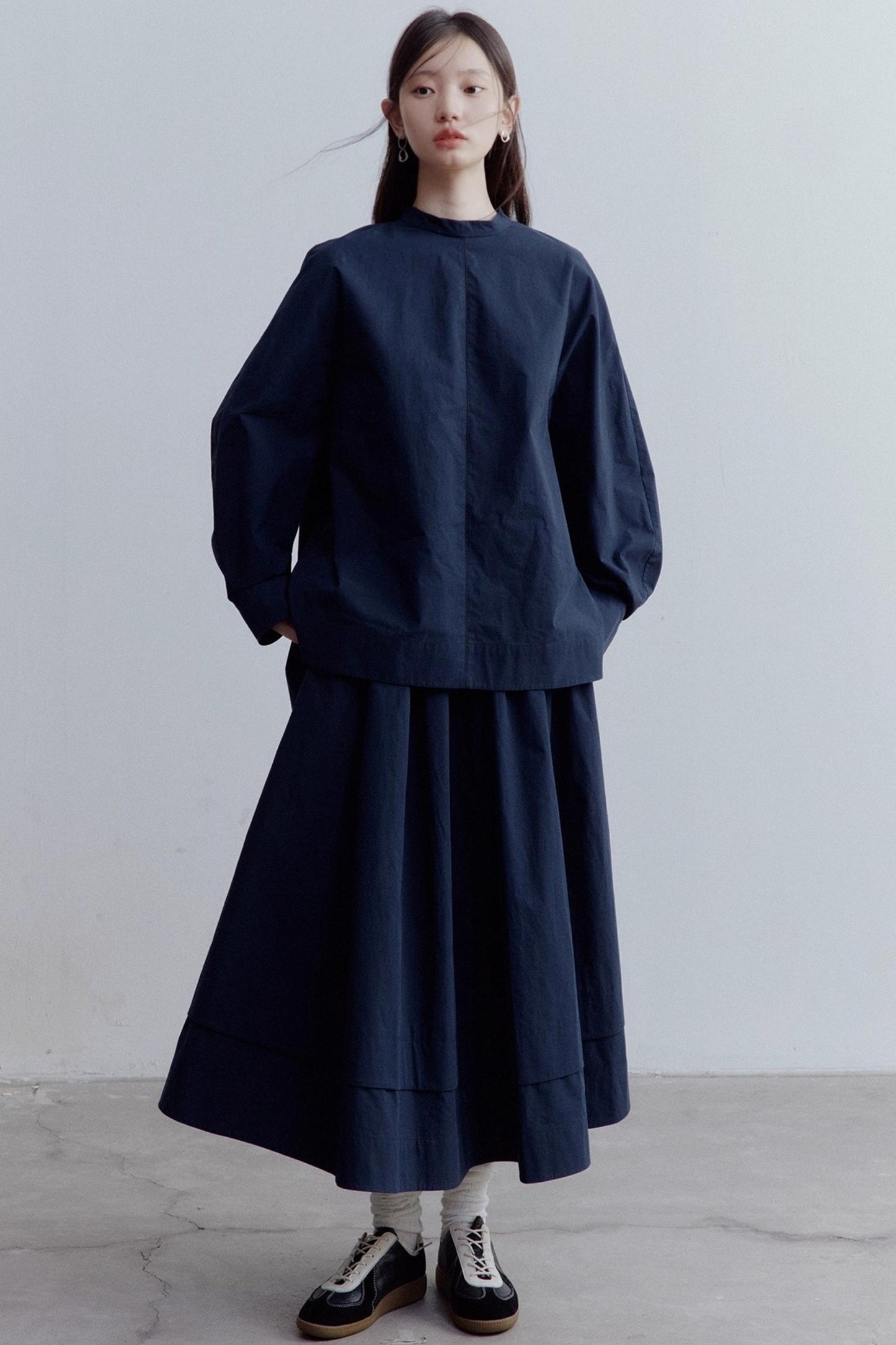 Silhouette Sense Cotton Shirt