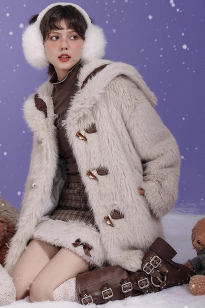 Little Bear Faux Fur Coat