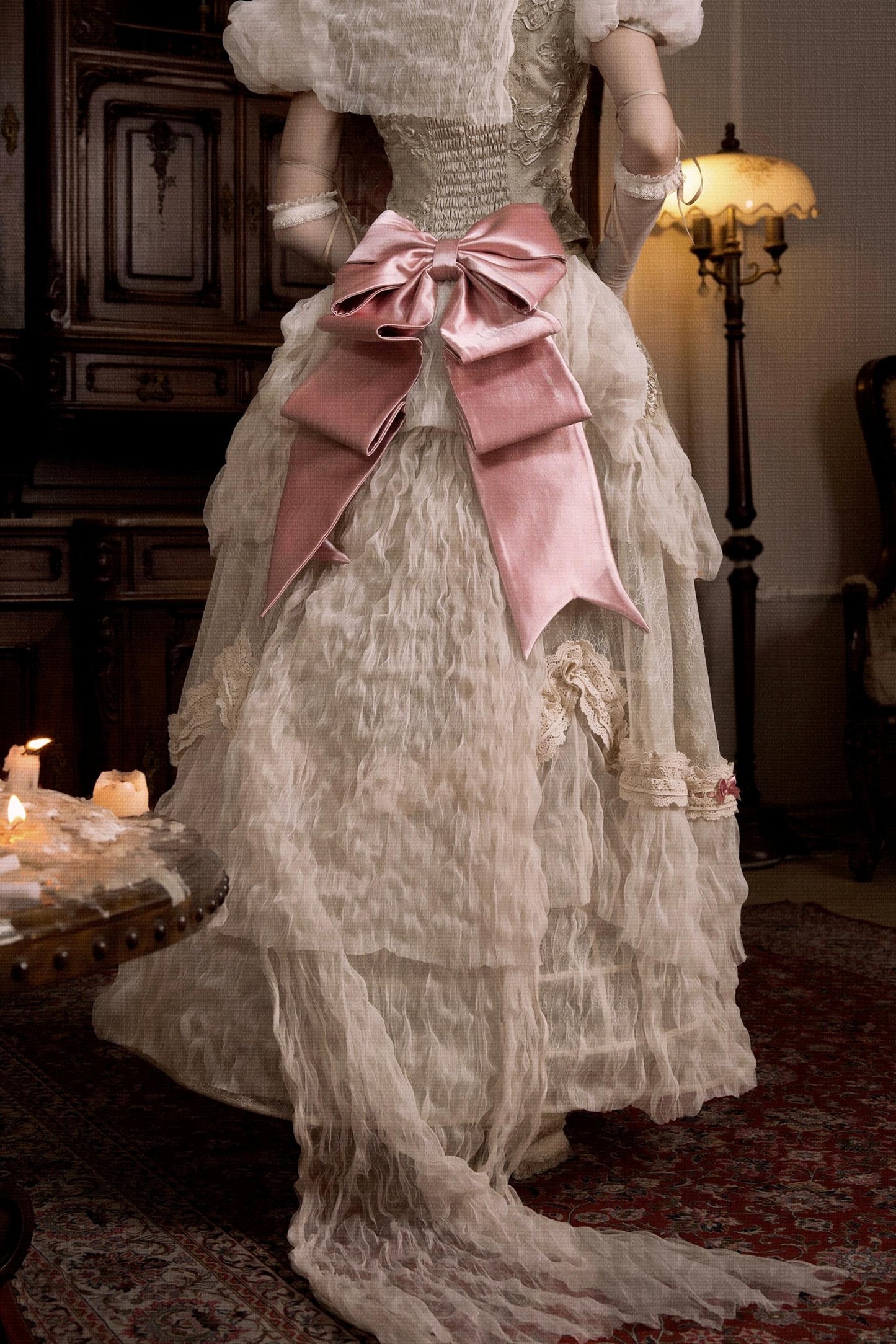 Elegant French Vintage Skirt Set-Up