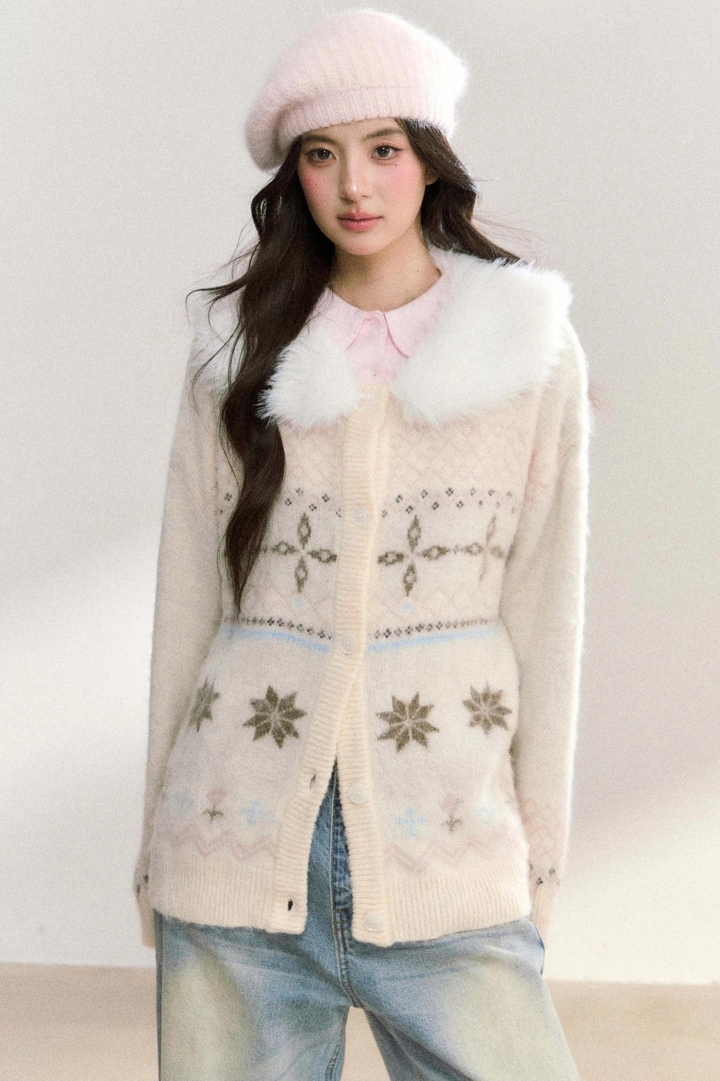 Detachable Knitted Sweater Jacket