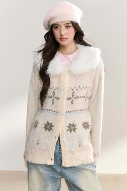 Detachable Knitted Sweater Jacket