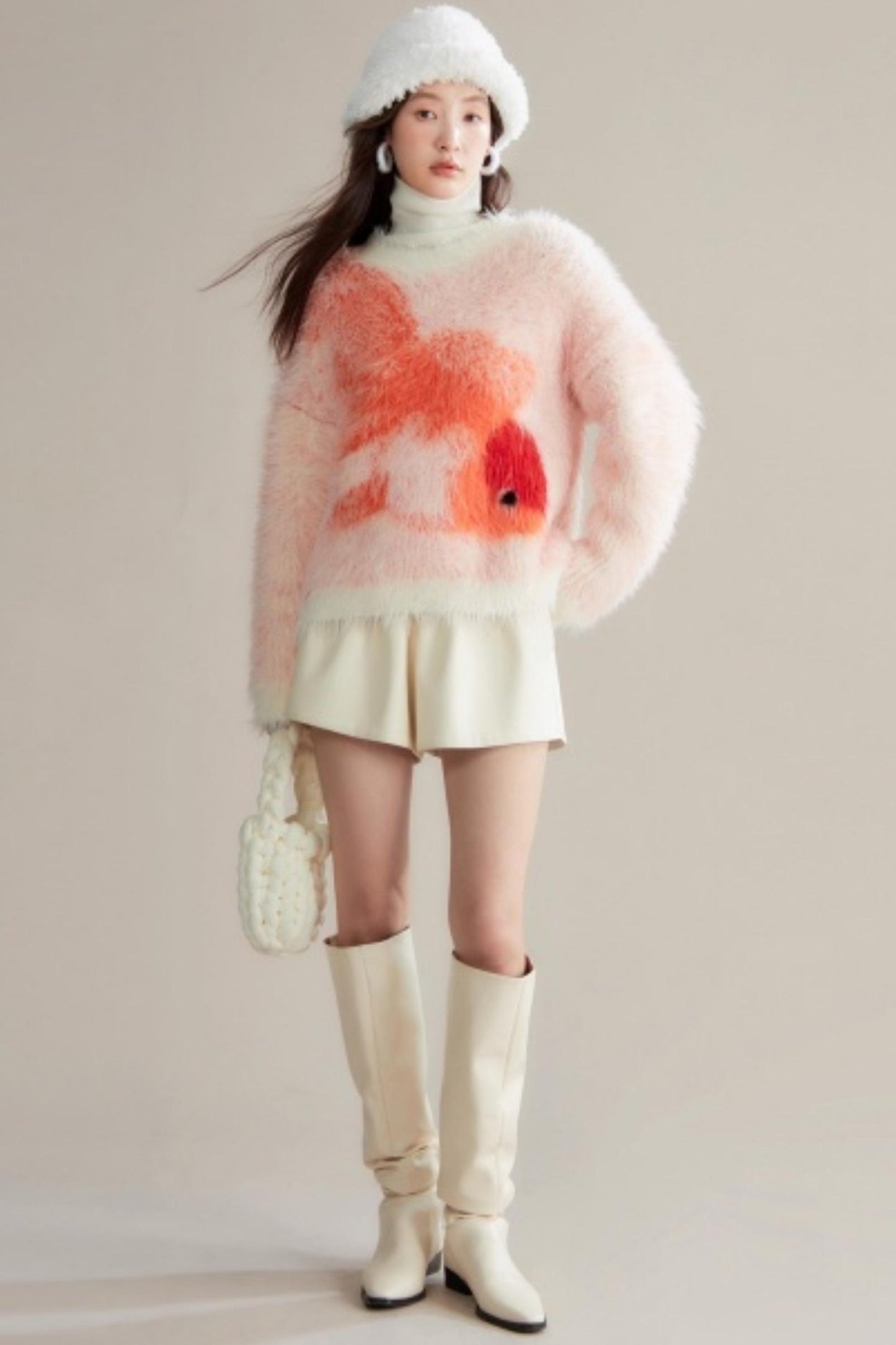 Spicy Coffee Leather Shorts