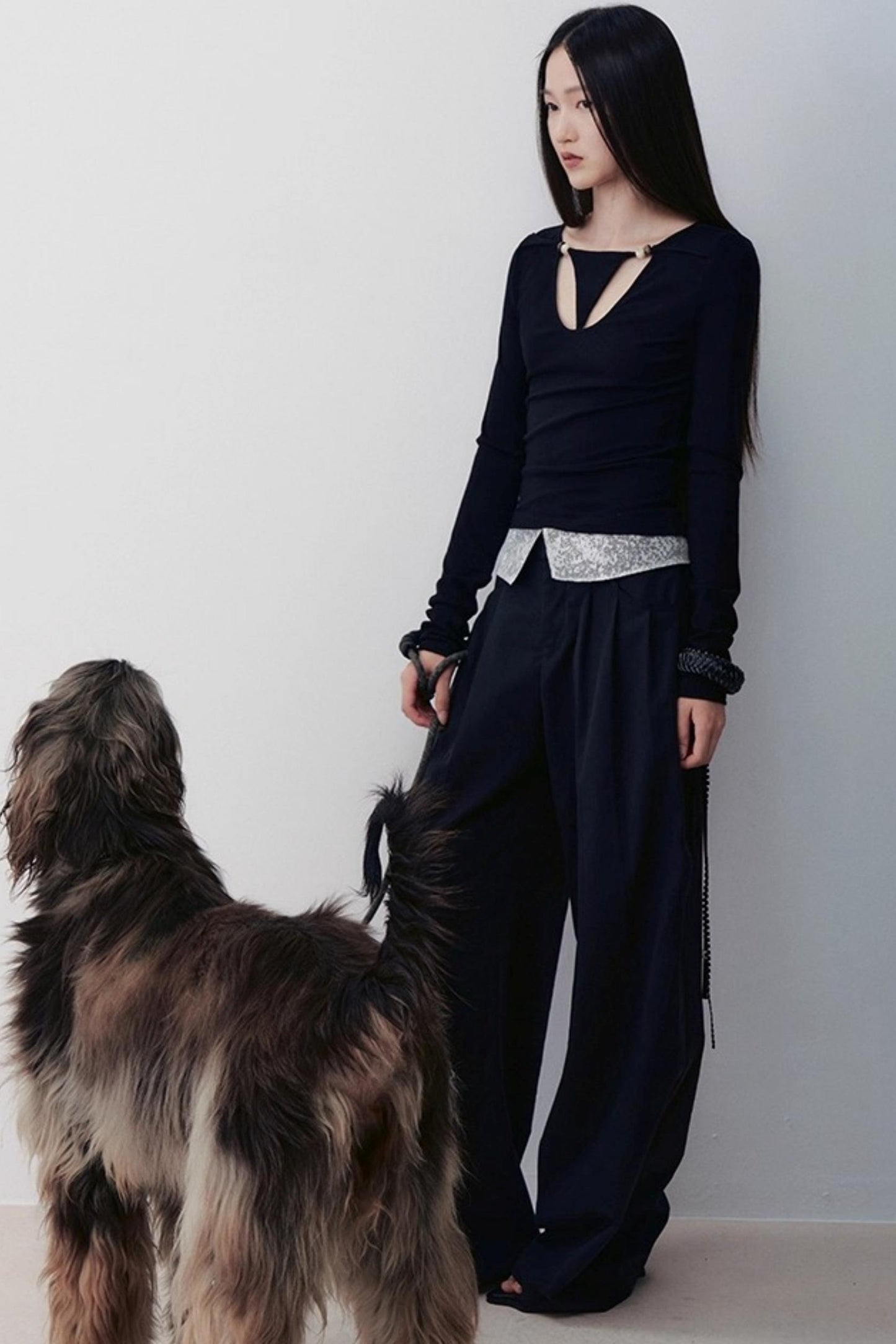 Sheer Silhouette Top