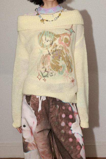 Gummy Bear Graffiti Pullover