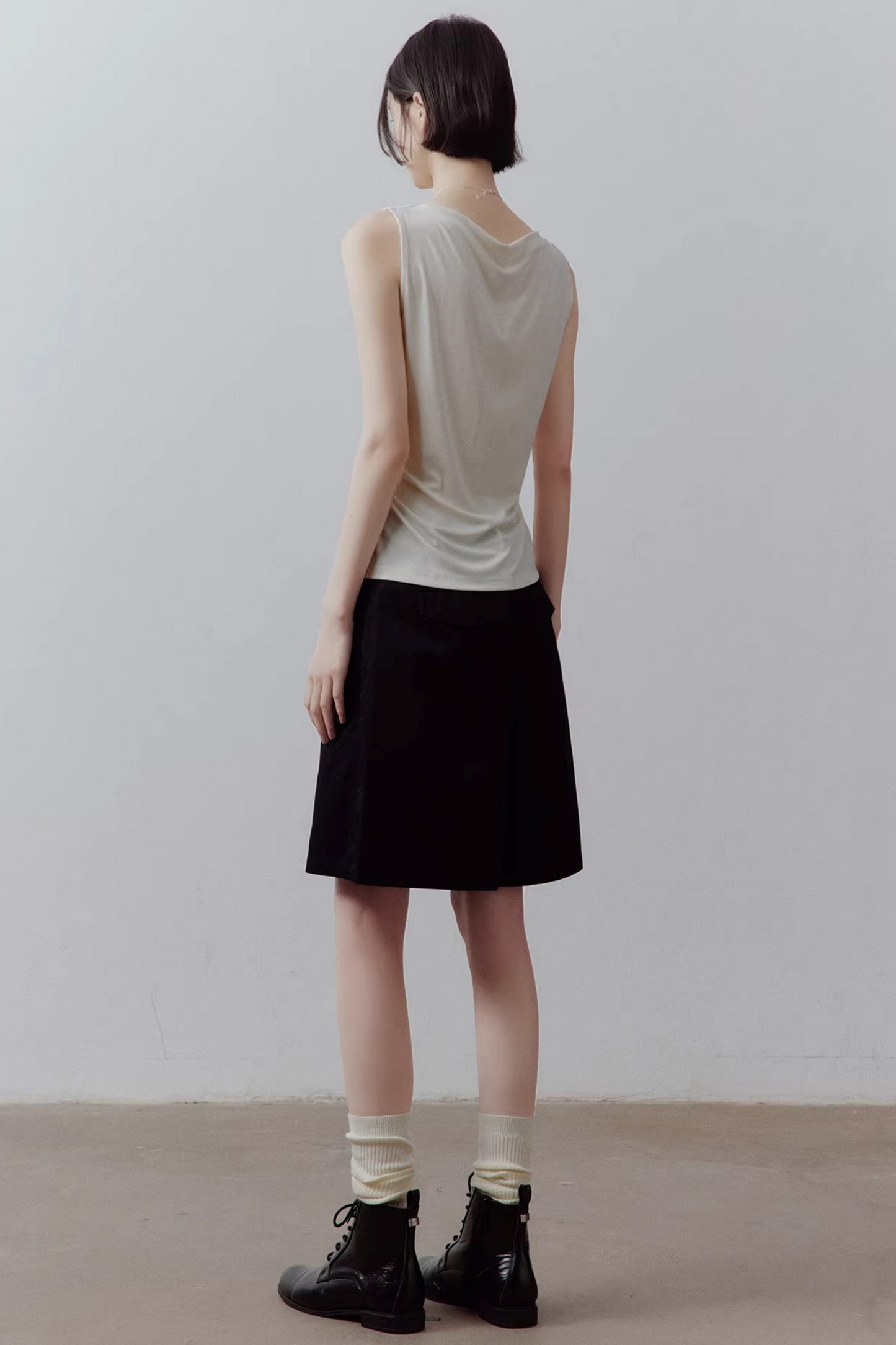 Combed Cotton Patchwork Pants