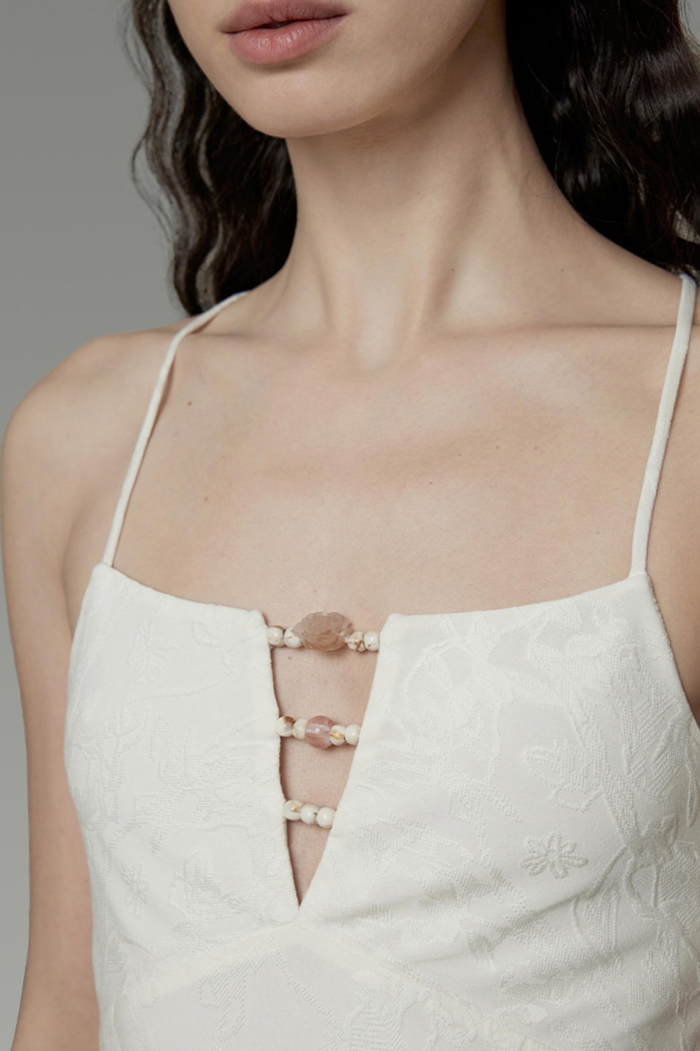 Sleeveless Halter Maxi Dress