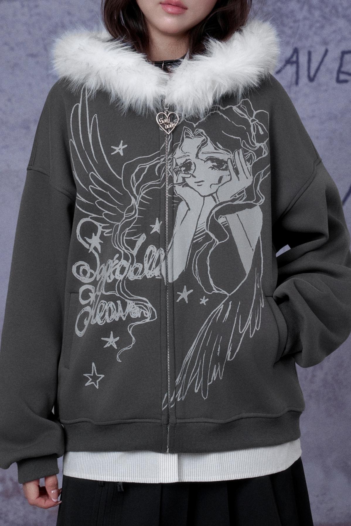 Autumn Angel Fleece Jacket