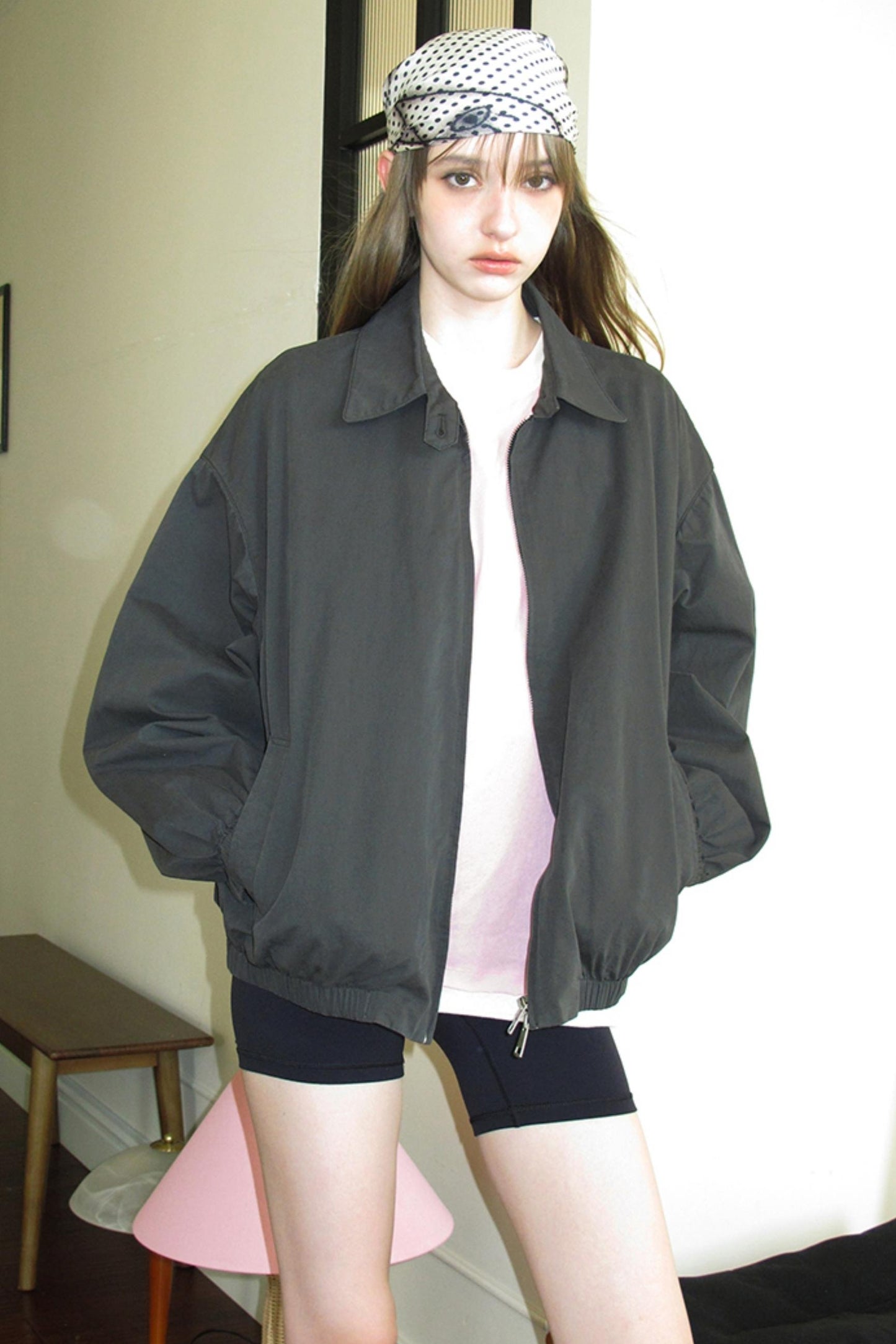 Vintage Cotton Distressed Jacket