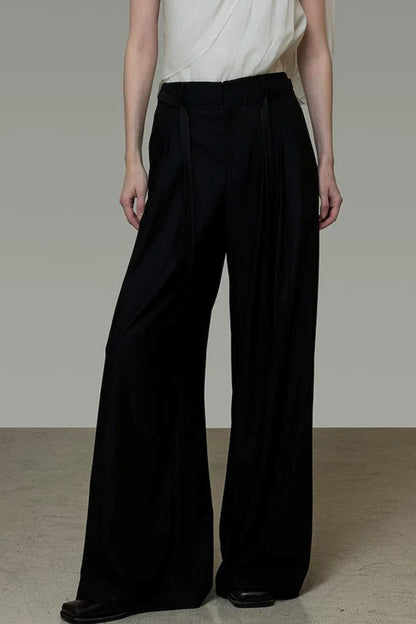Elegant High-Waisted Trousers