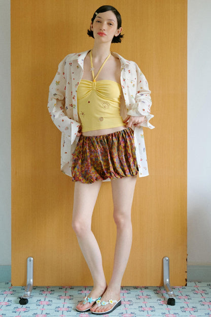 Summer Peplum Shorts