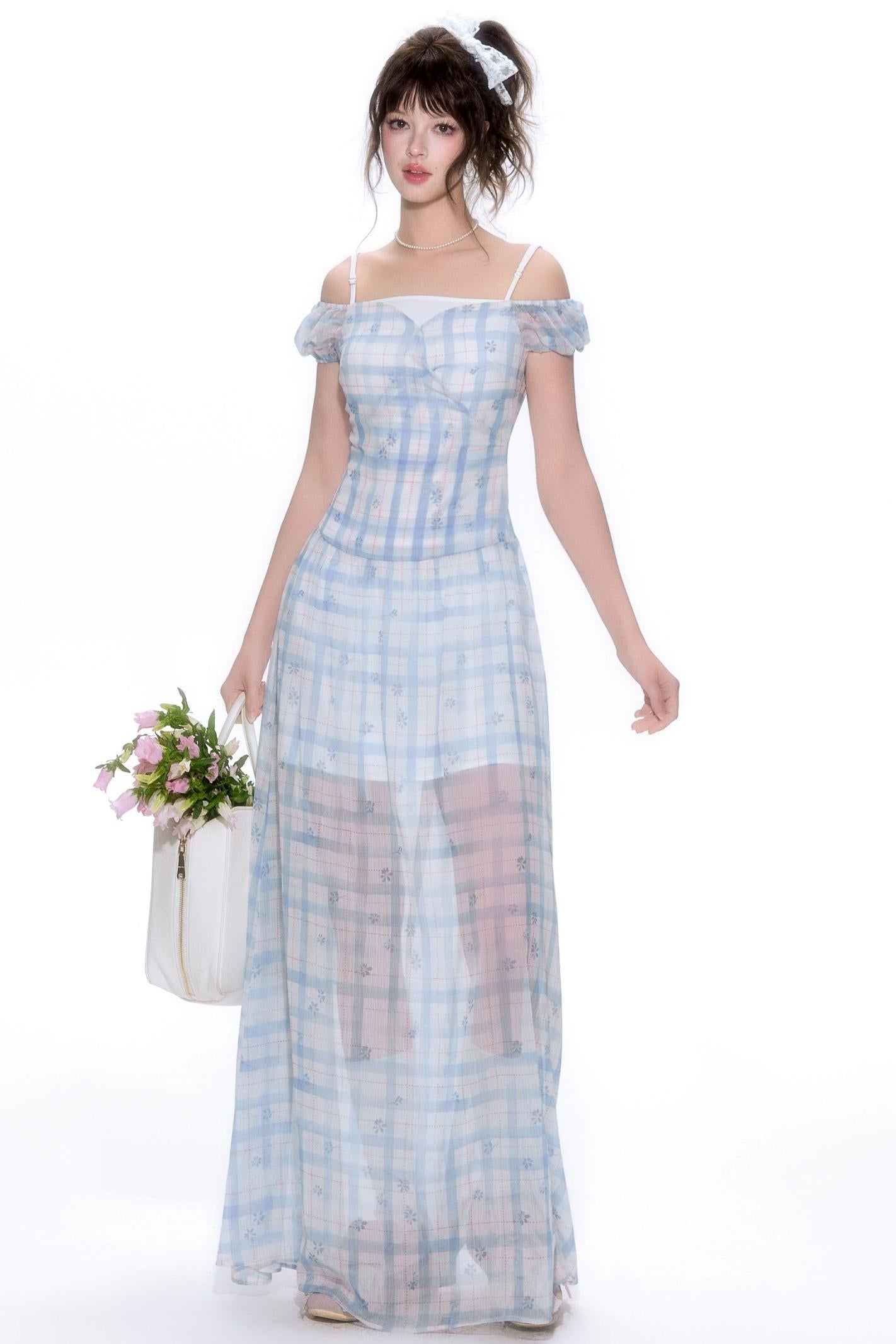 Chiffon Halter Beach Dress