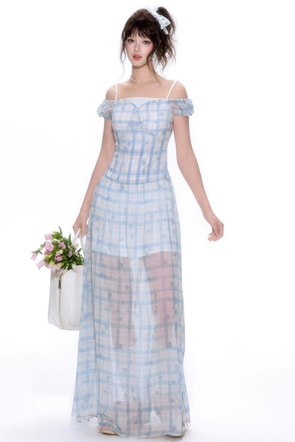 Chiffon Halter Beach Dress