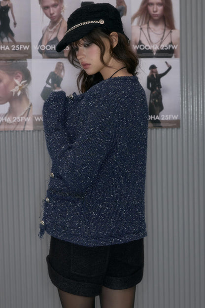 Autumn Knitted Short Coat