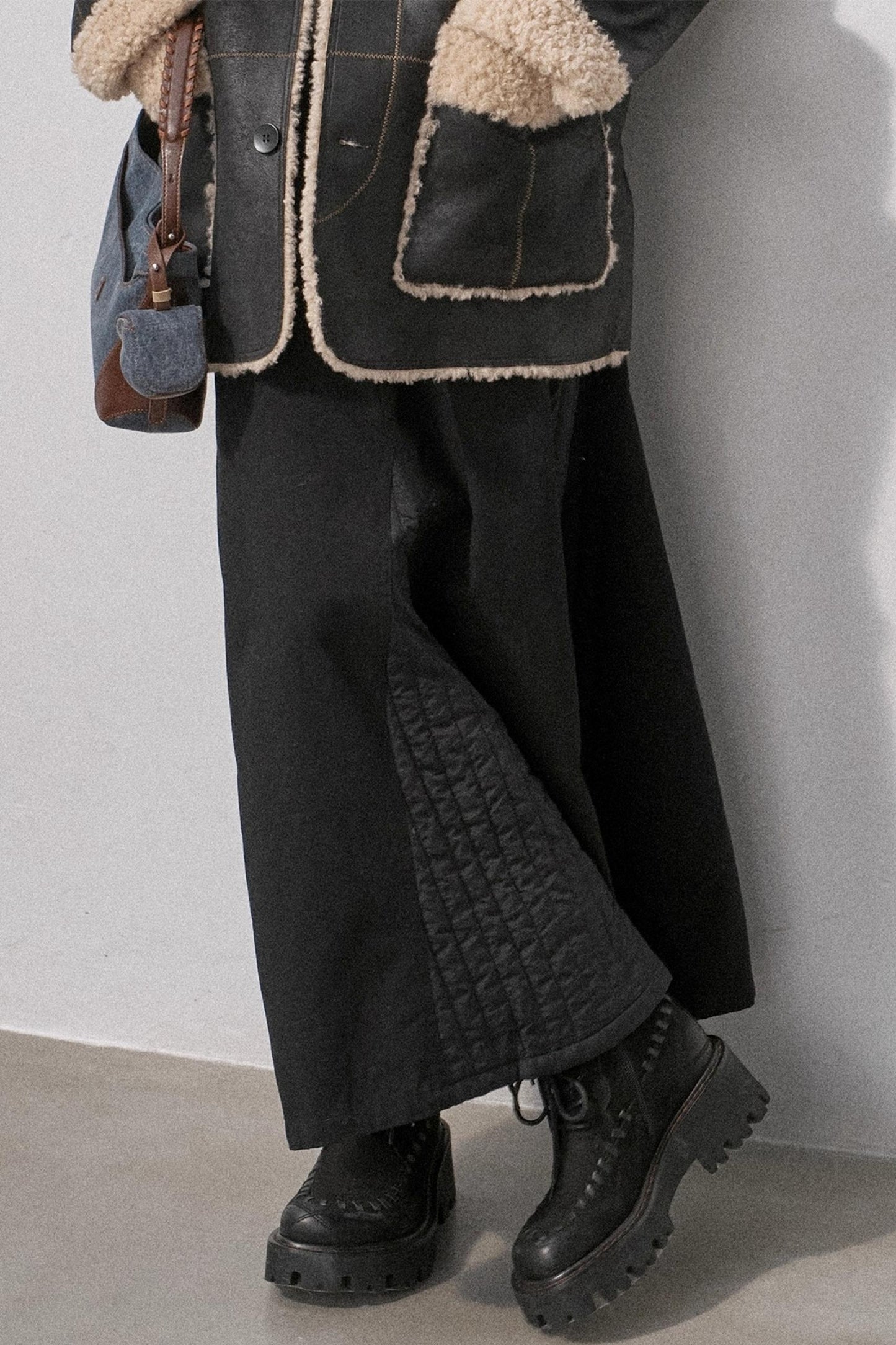 Pure Cotton Asymmetrical Skirt