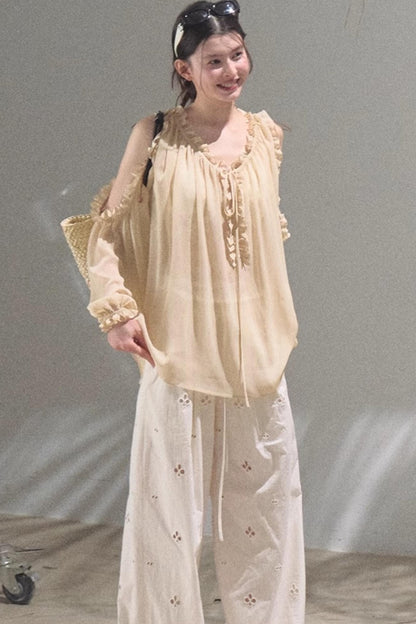 Summer Breeze Chiffon Top