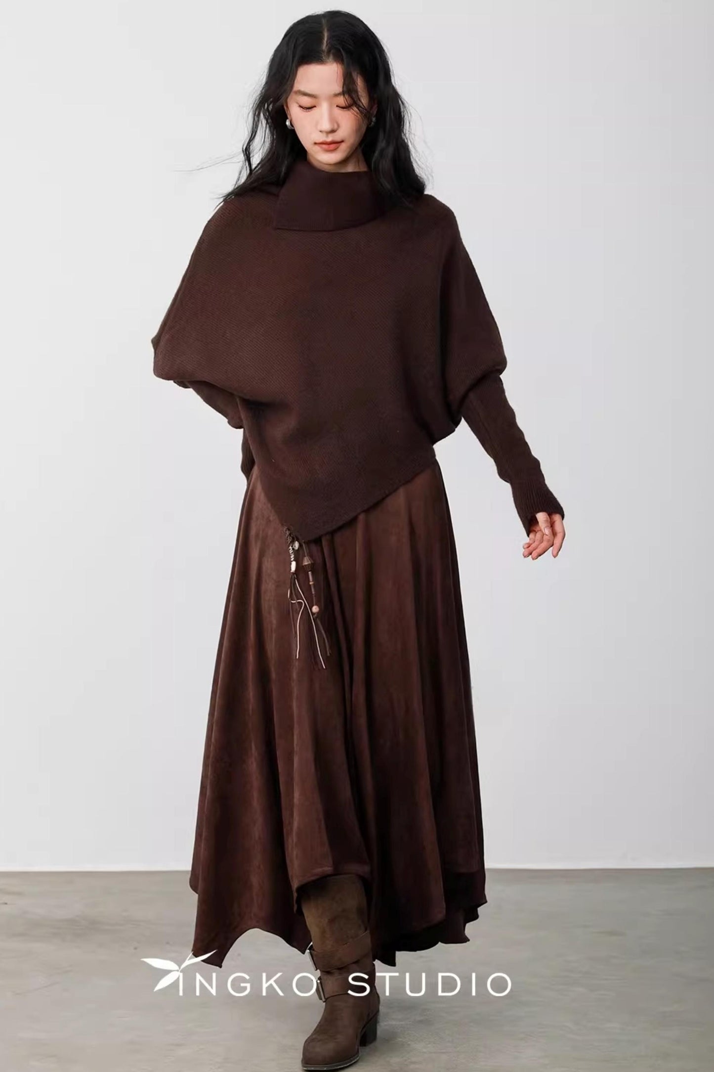 Ingko Latte Batwing Sweater