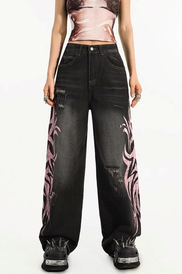 Milk Cool Murray Wide-Leg Jeans