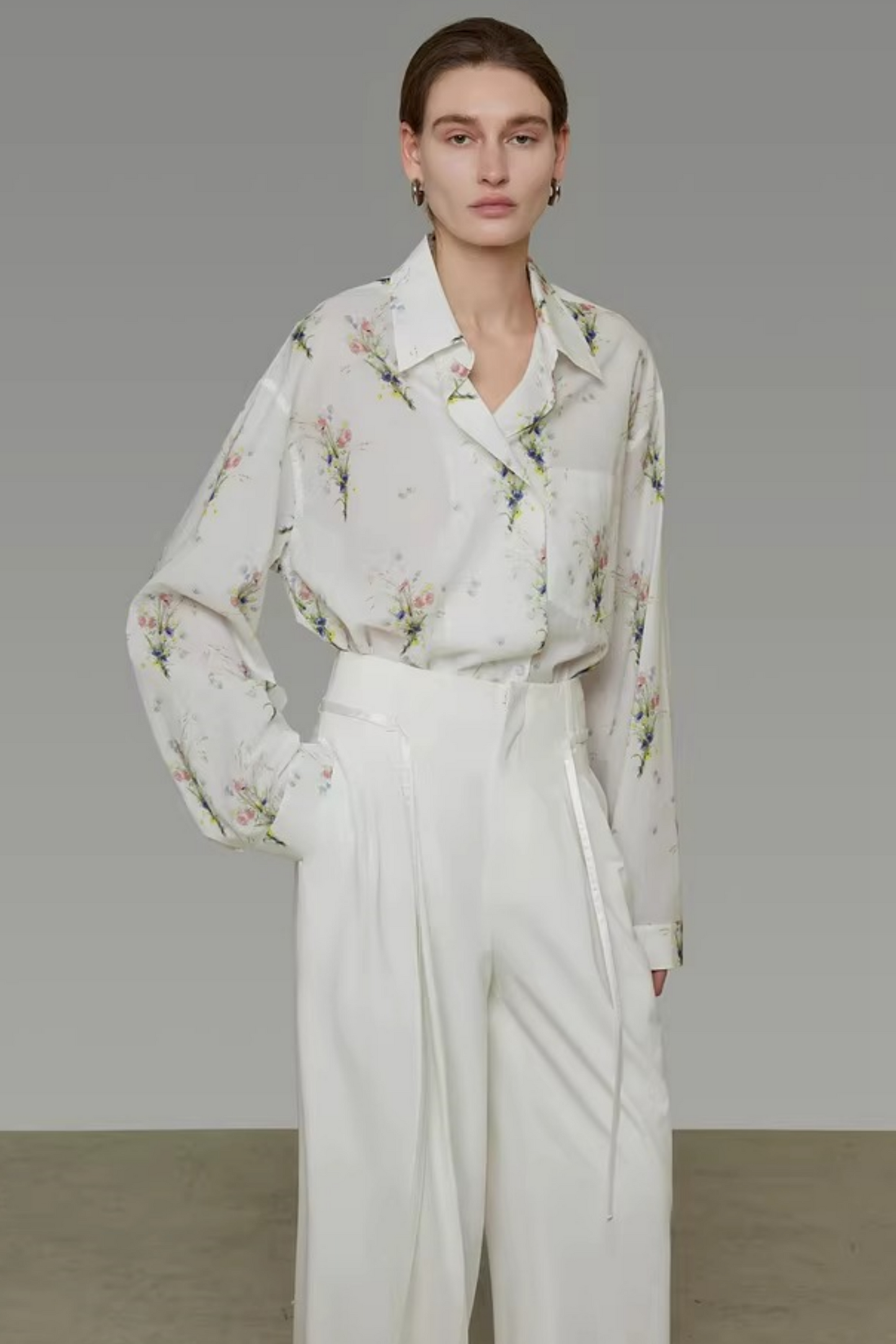 Romantic Floral Blouse