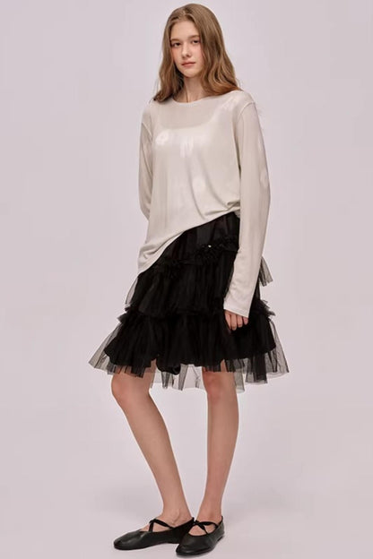 Lyocell Merino Wool Blend Sweater