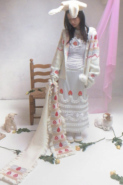 Everyday Happy Birthday Cake Scarf