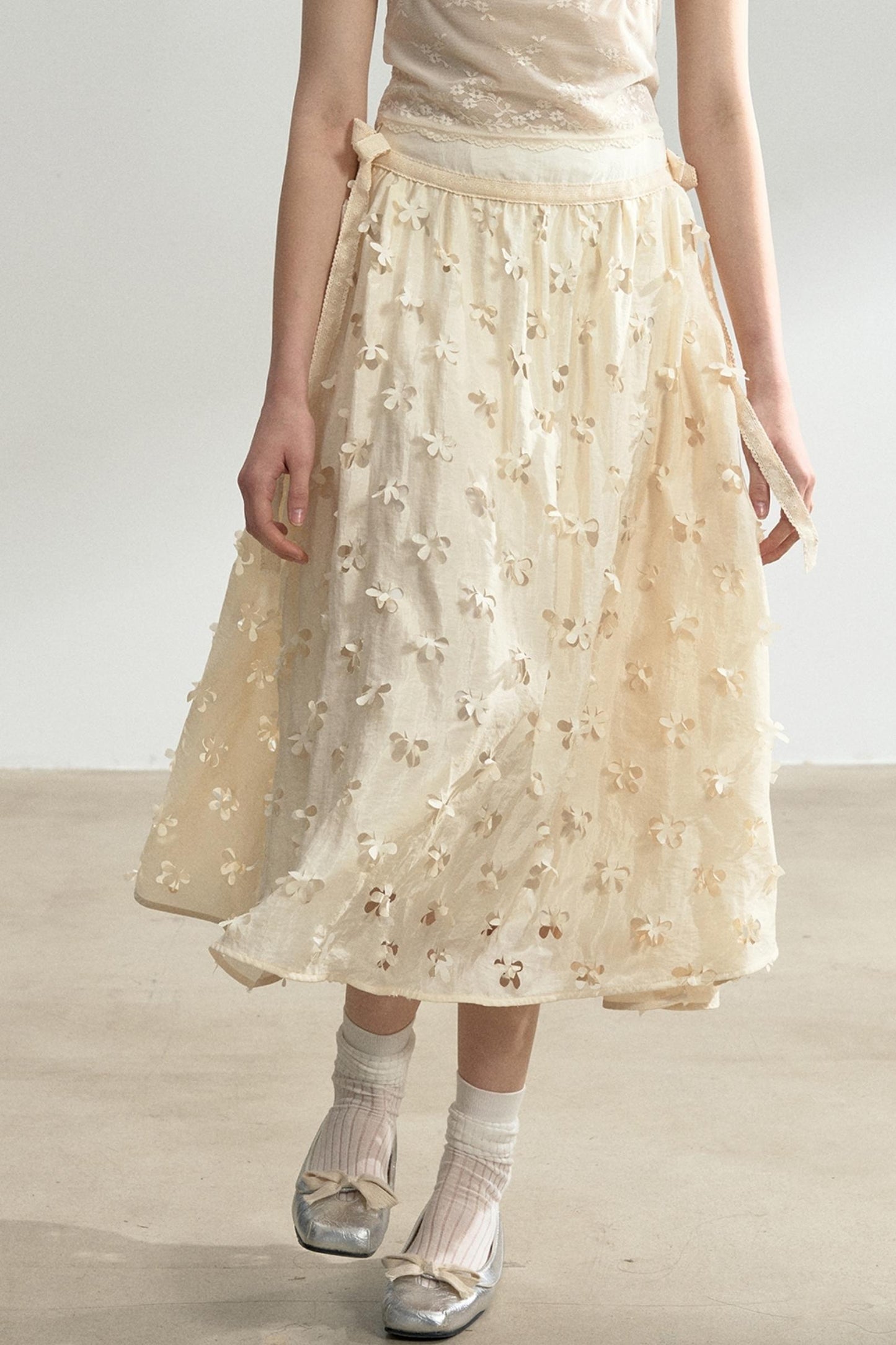 Romantic Floral Skirt