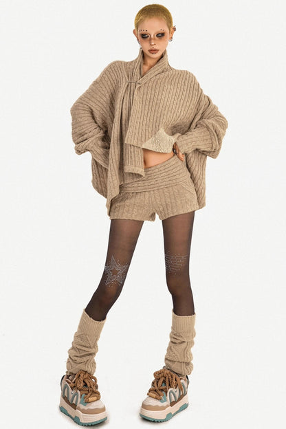 Pure Desire Knitted Shorts