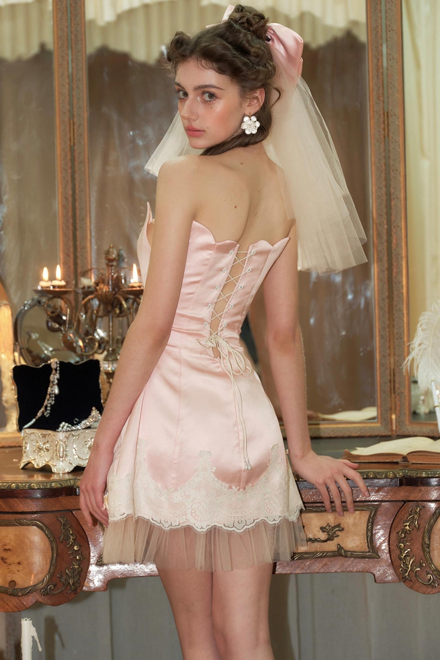 Petite Pink Chirpy Birthday Dress