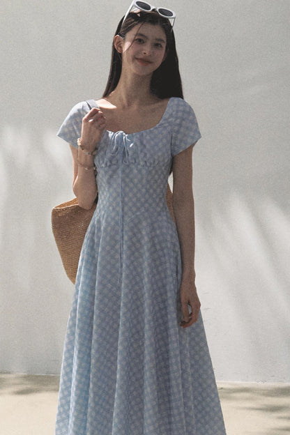 Tencel Bow Tie Dress