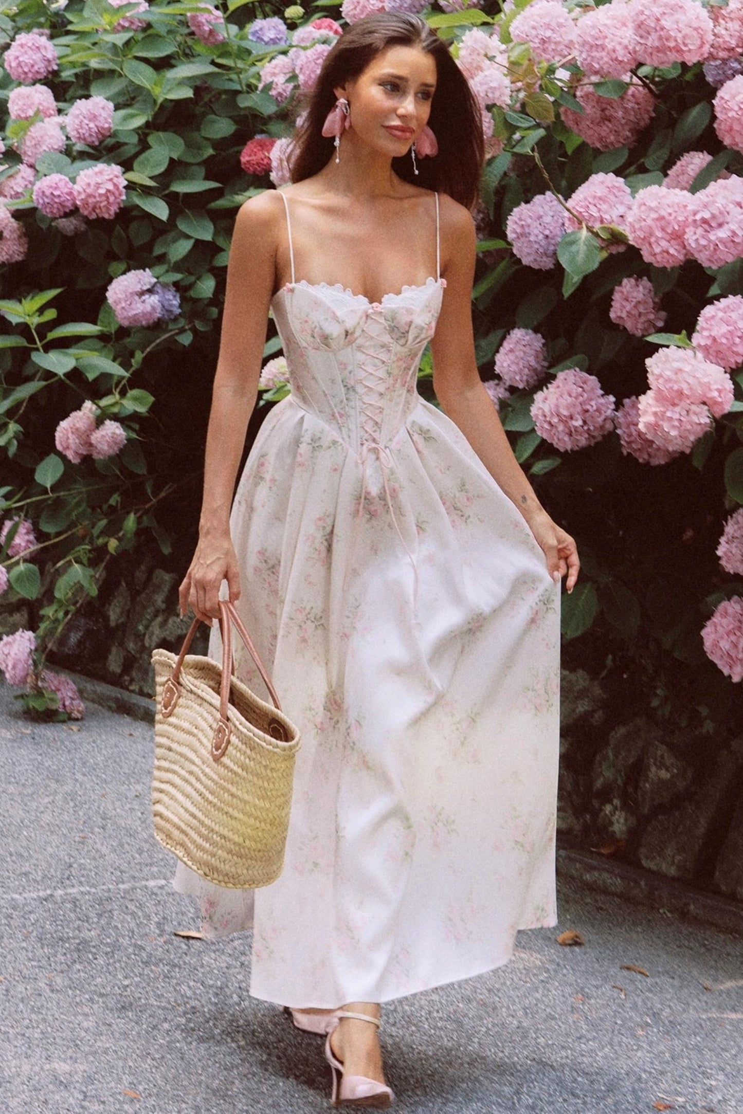 French Satin Slip Dress