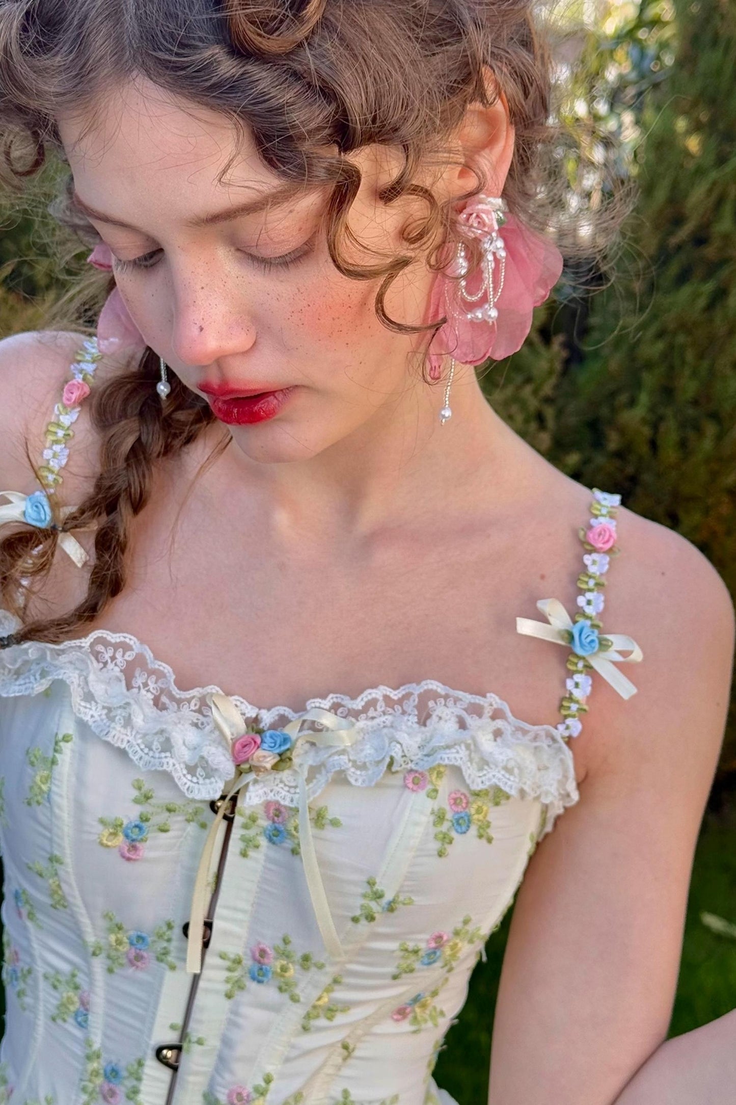 Blossom Pearl Stud Earrings