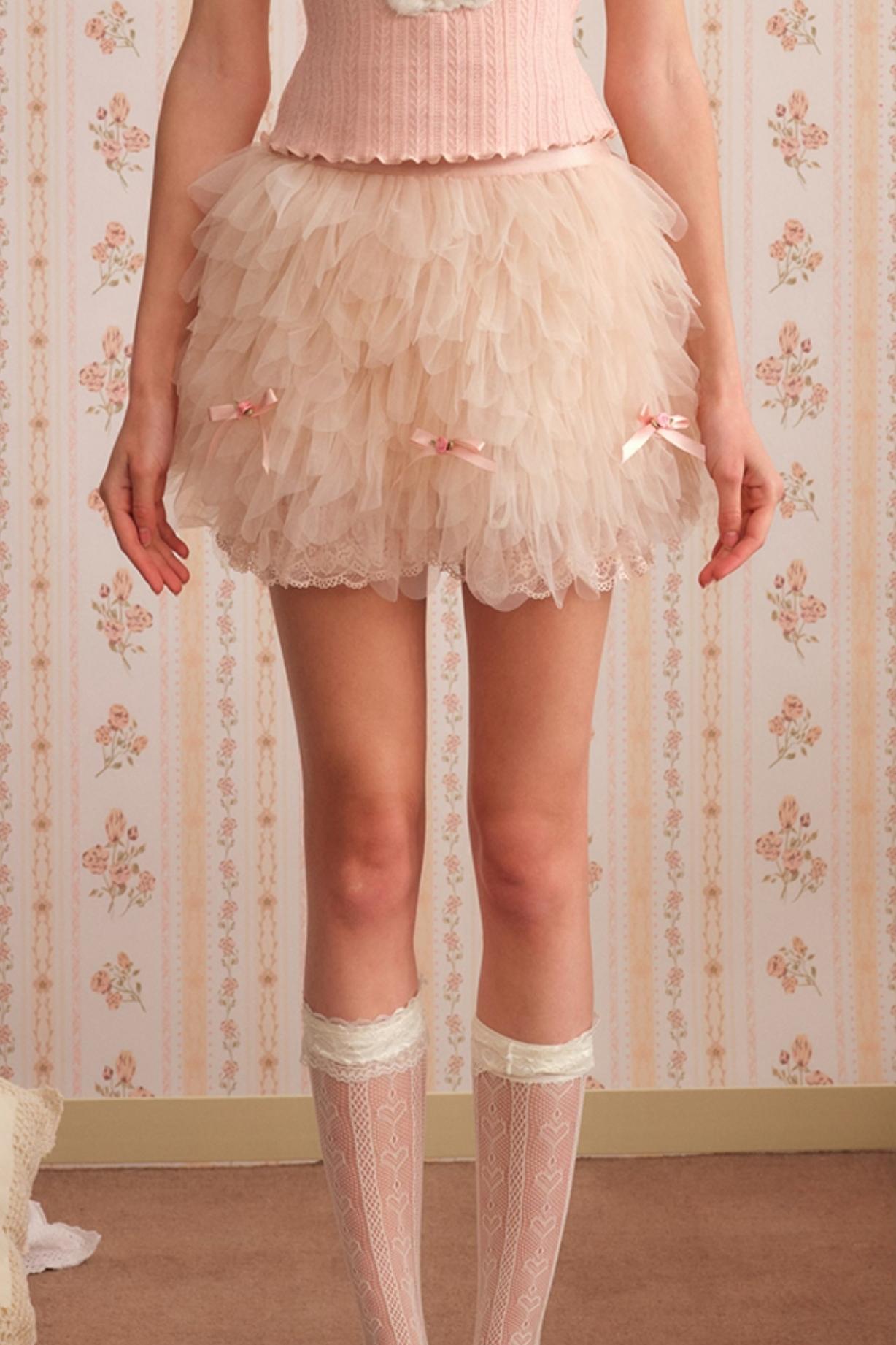 Lace Wing Tutu Skirt