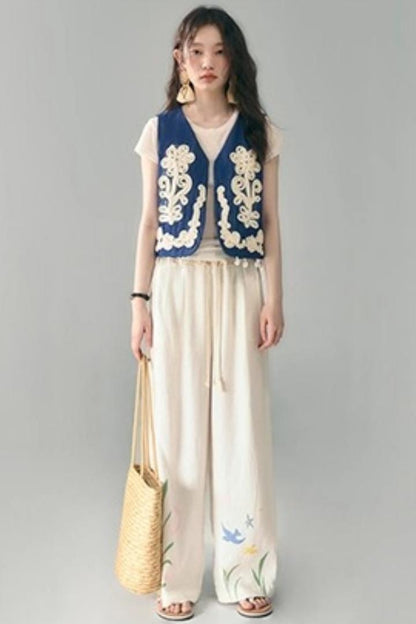 Vine & Shell Ensemble Skirt Set-Up