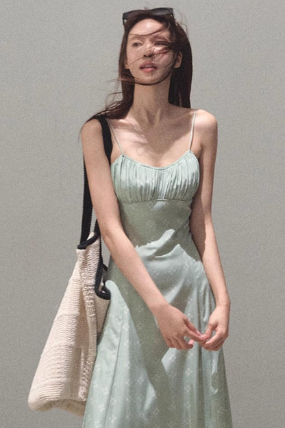 Summer Halter A-Line Dress