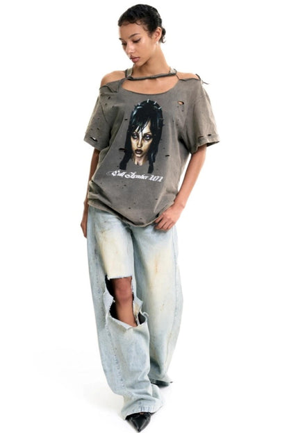 Denim Light Blue Trousers