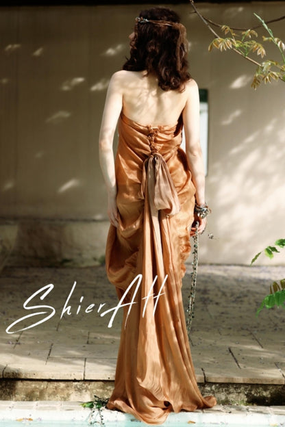 Vintage Greek Bodycon Dress