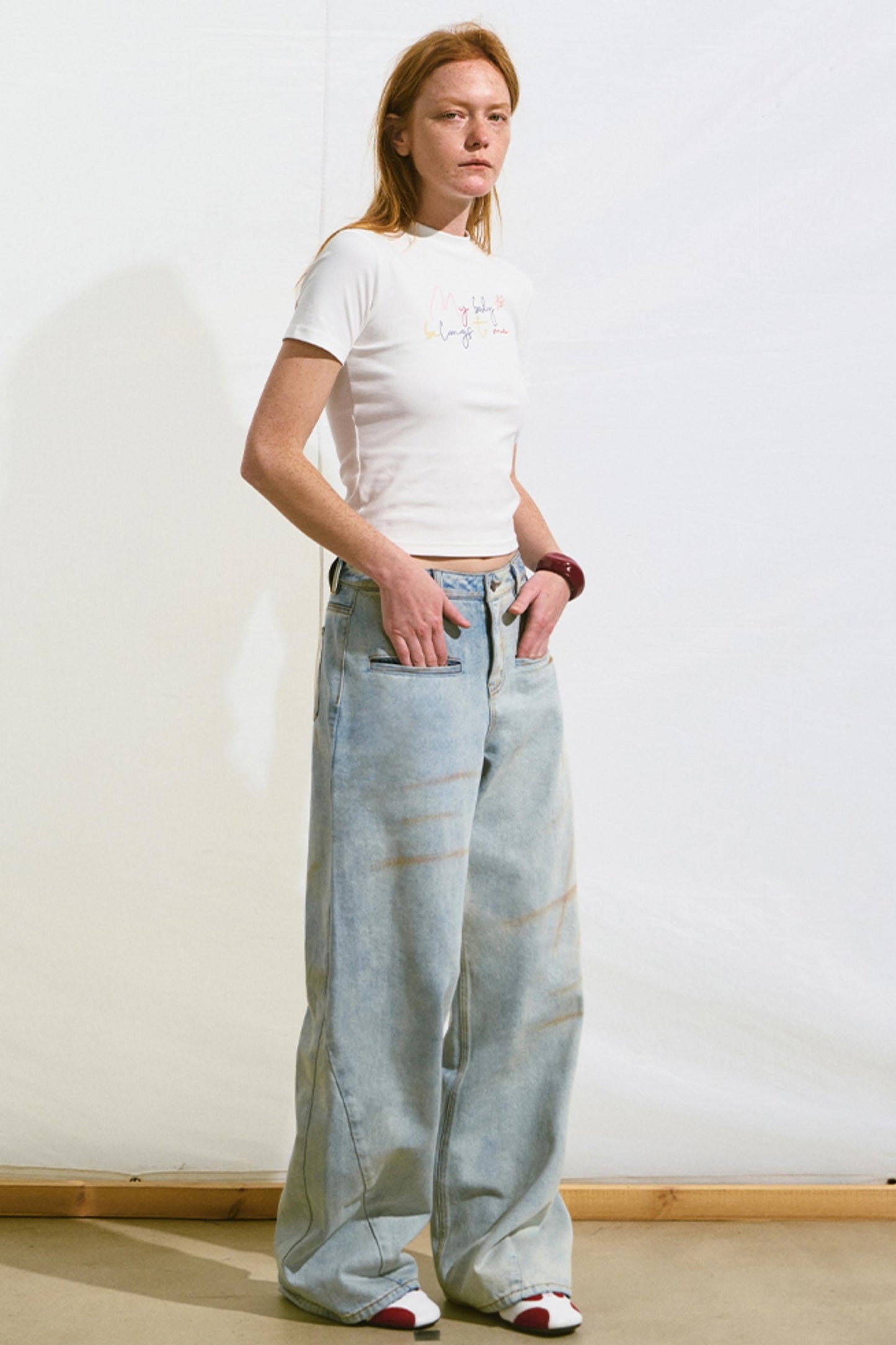 Summer Breeze Denim Trousers
