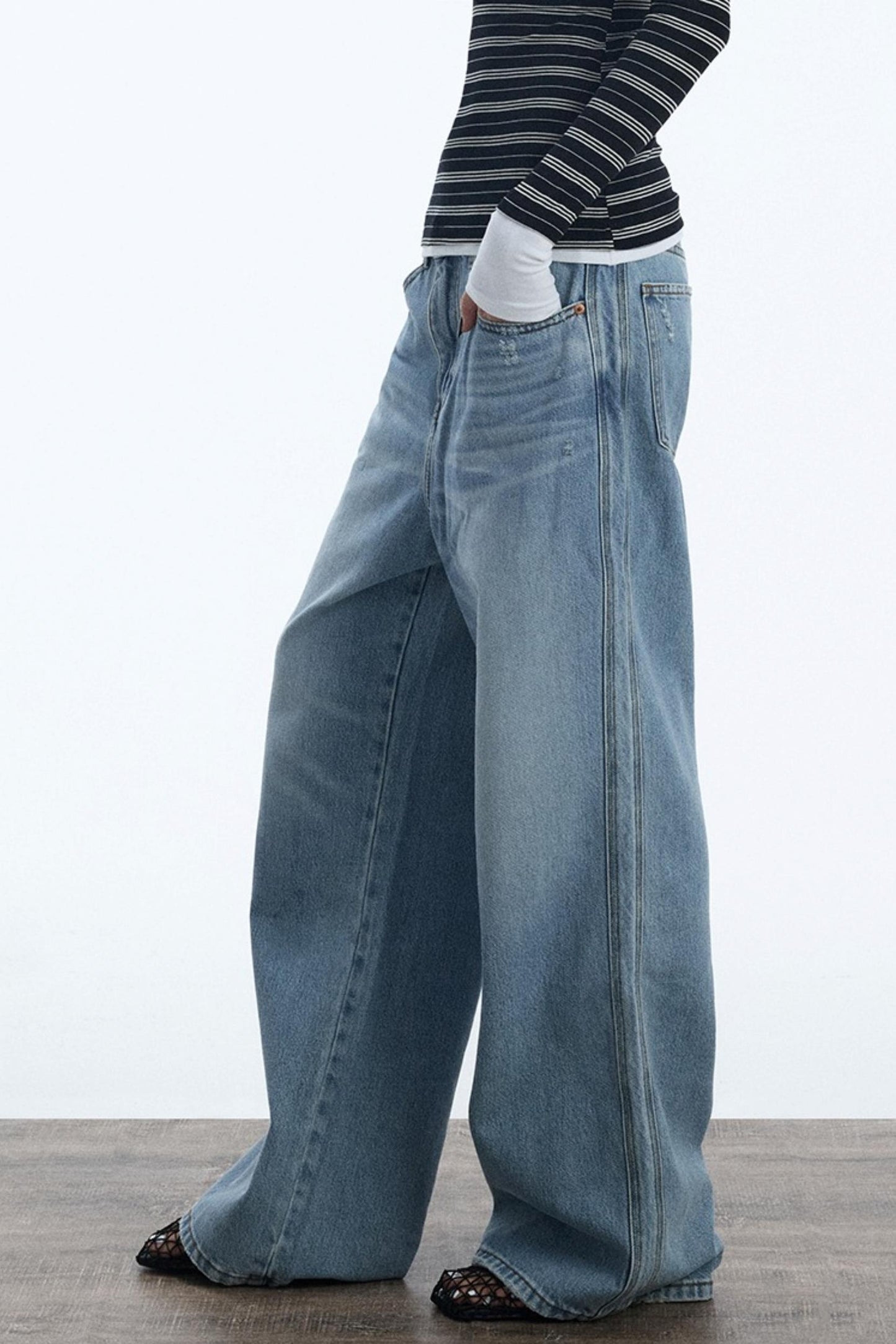 Blue Loose Jeans