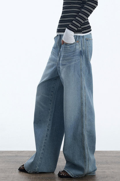Blue Loose Jeans