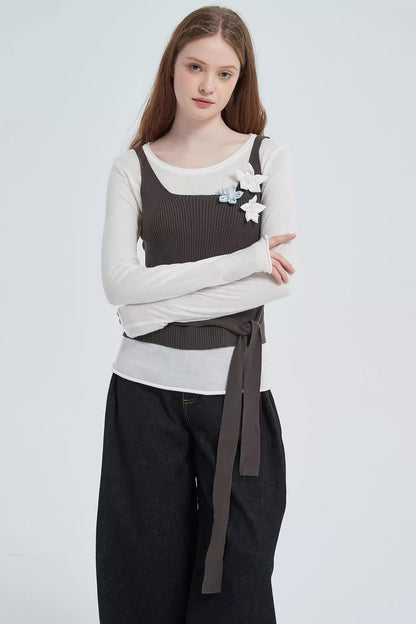 Autumn Niche Knitted Vest Top