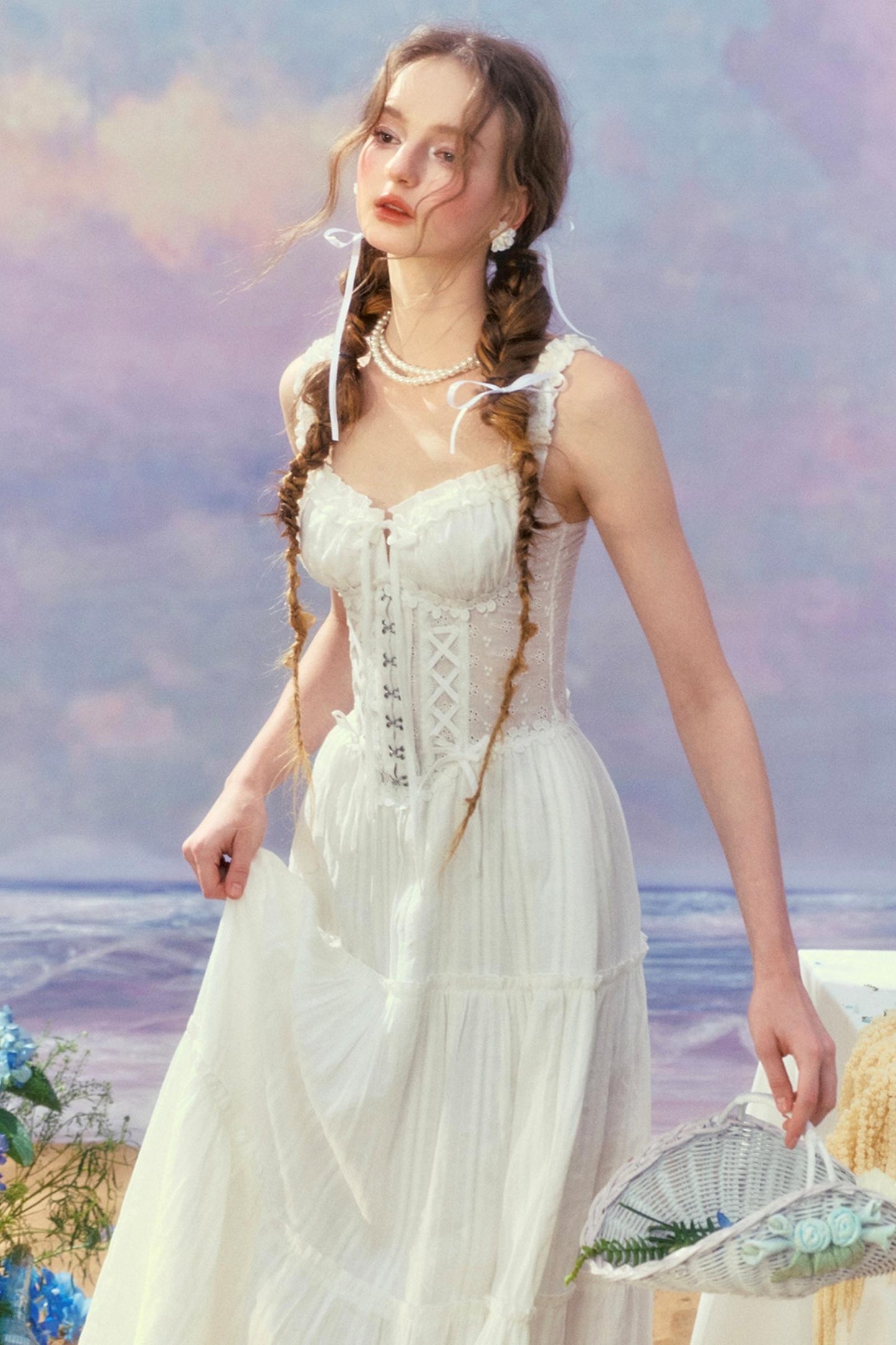 Romantic Halter Dress