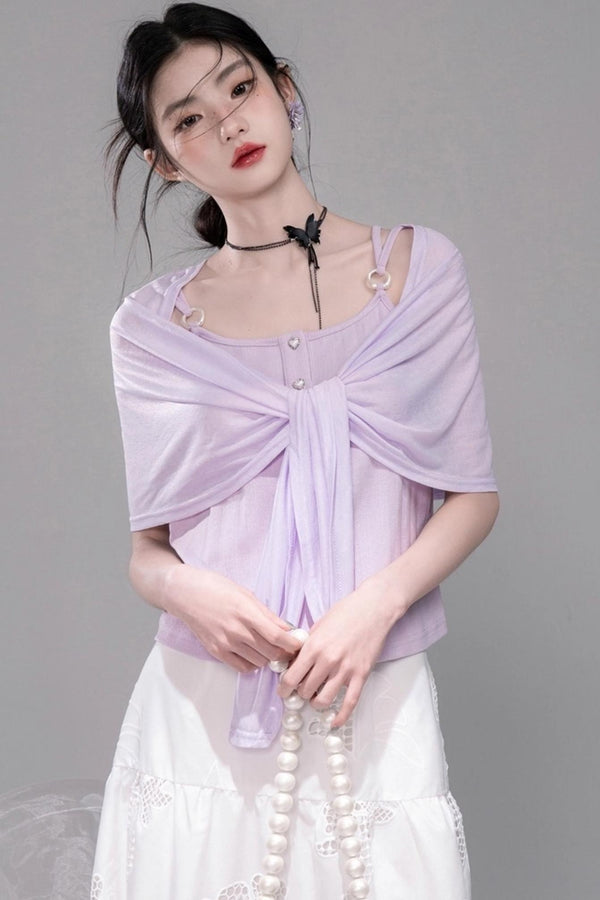 Cool Lily Two-Piece Top Set