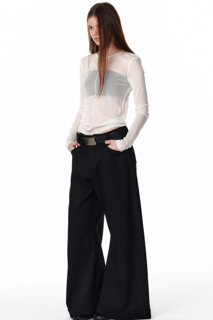 Versatile Slim Long Sleeve Base Shirt